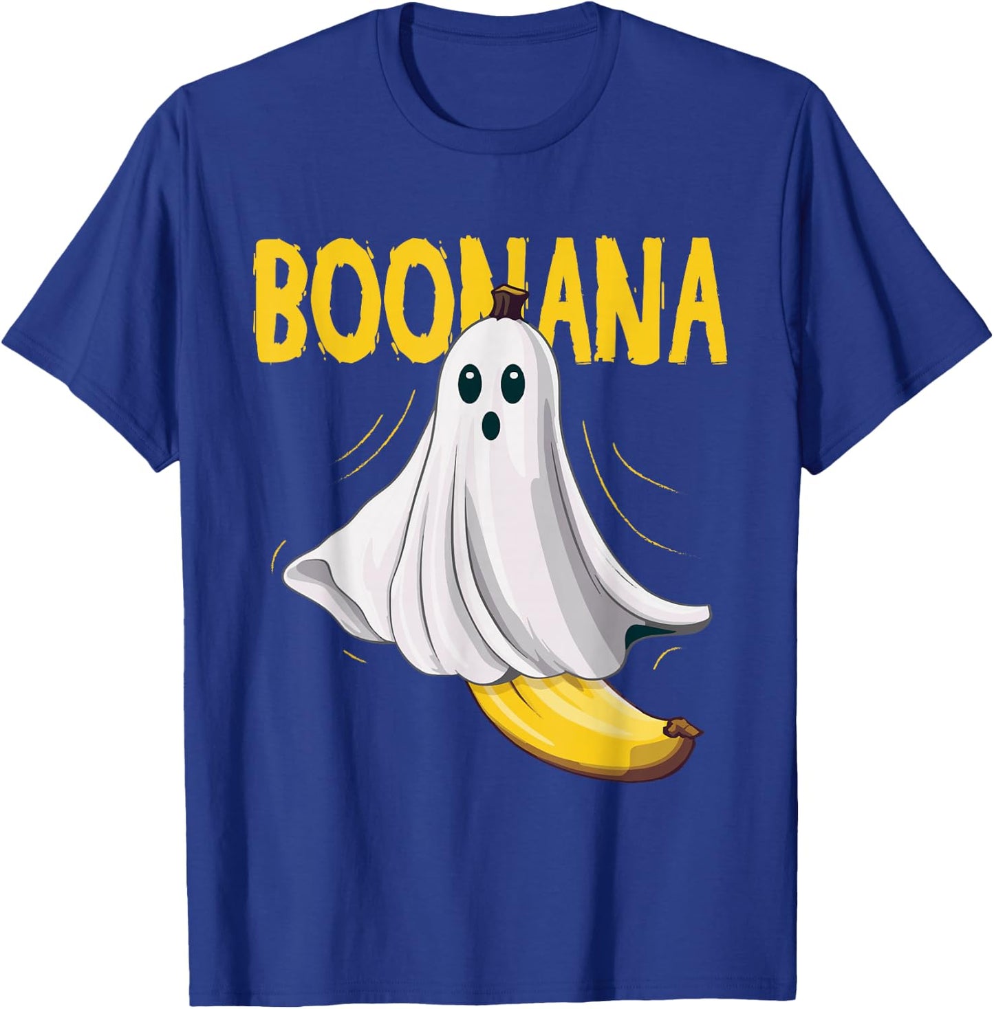 Boonana Ghost Banana Costume Adult Toddler Kids Halloween T-Shirt - T-Shirt | Royal