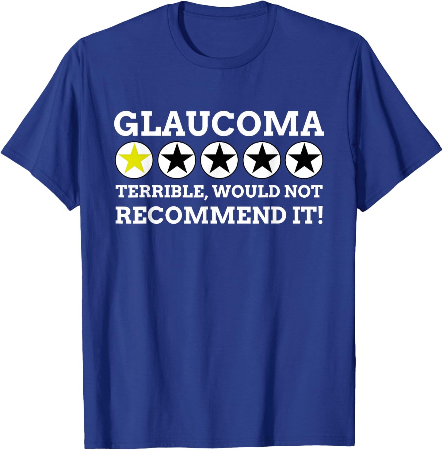 Hilarious Eye Surgery Gifts & Funny Glaucoma T-Shirt - T-Shirt | Royal