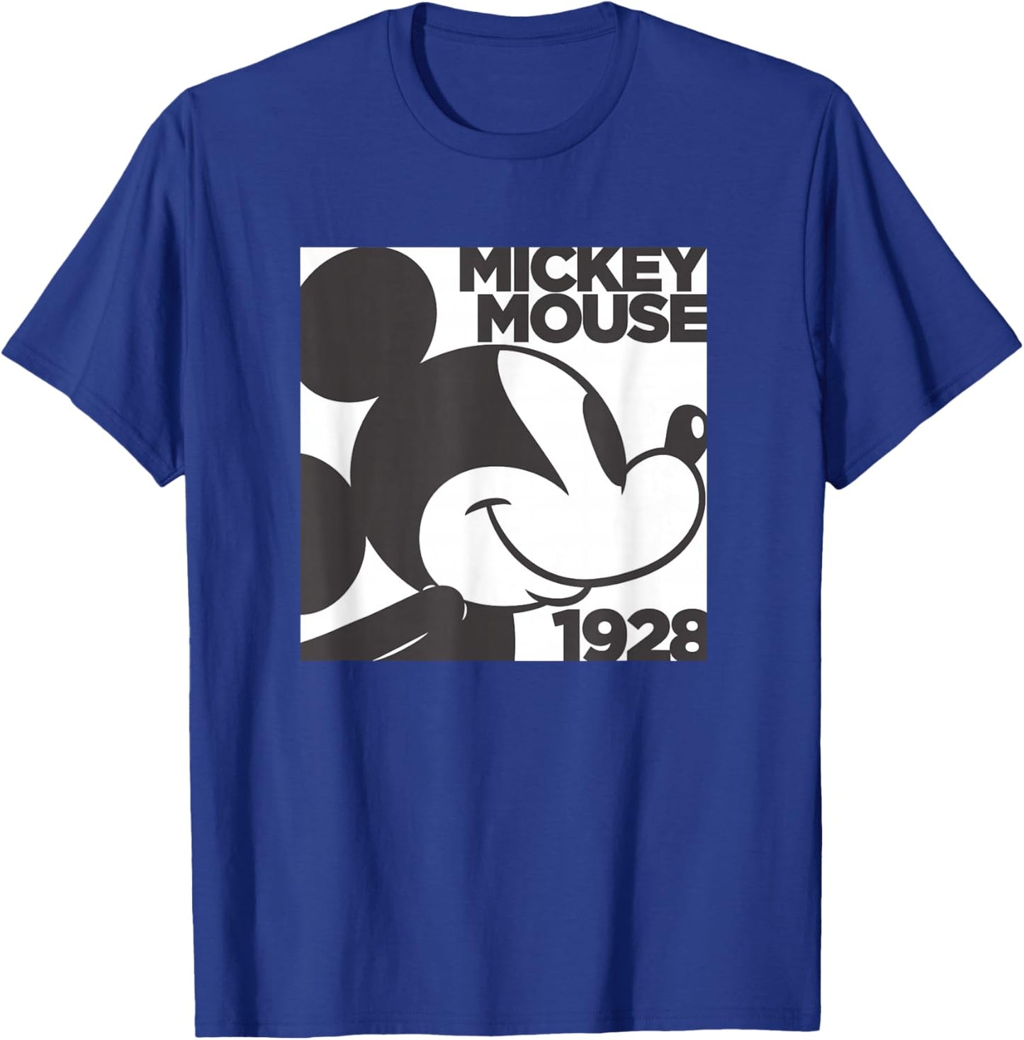 Boxed In Mickey Mouse 1928 T-Shirt - T-Shirt | Royal