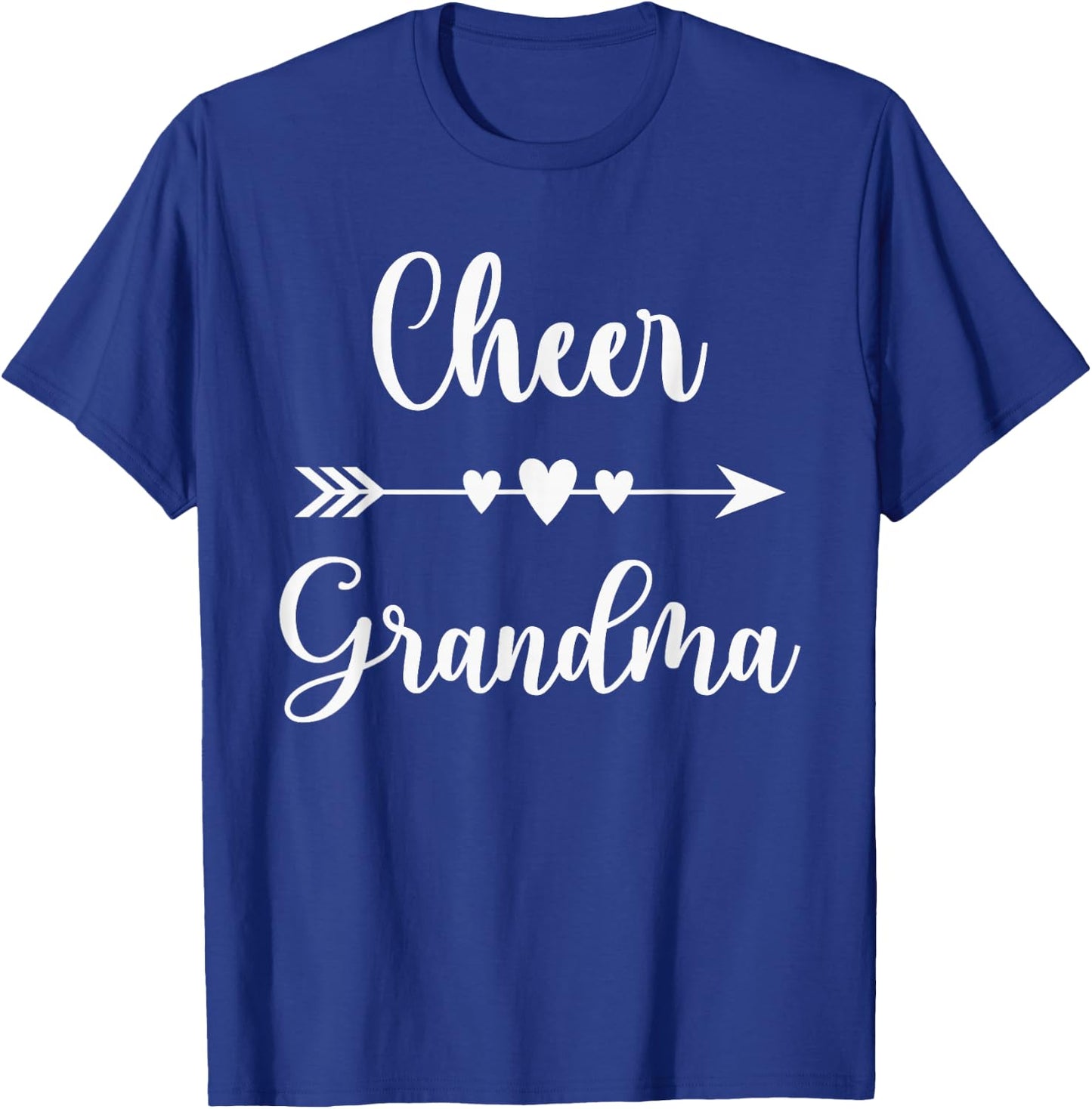 Cheerleading Grandma Cheerleader Cheerleading Grandmother T-Shirt - T-Shirt | Royal