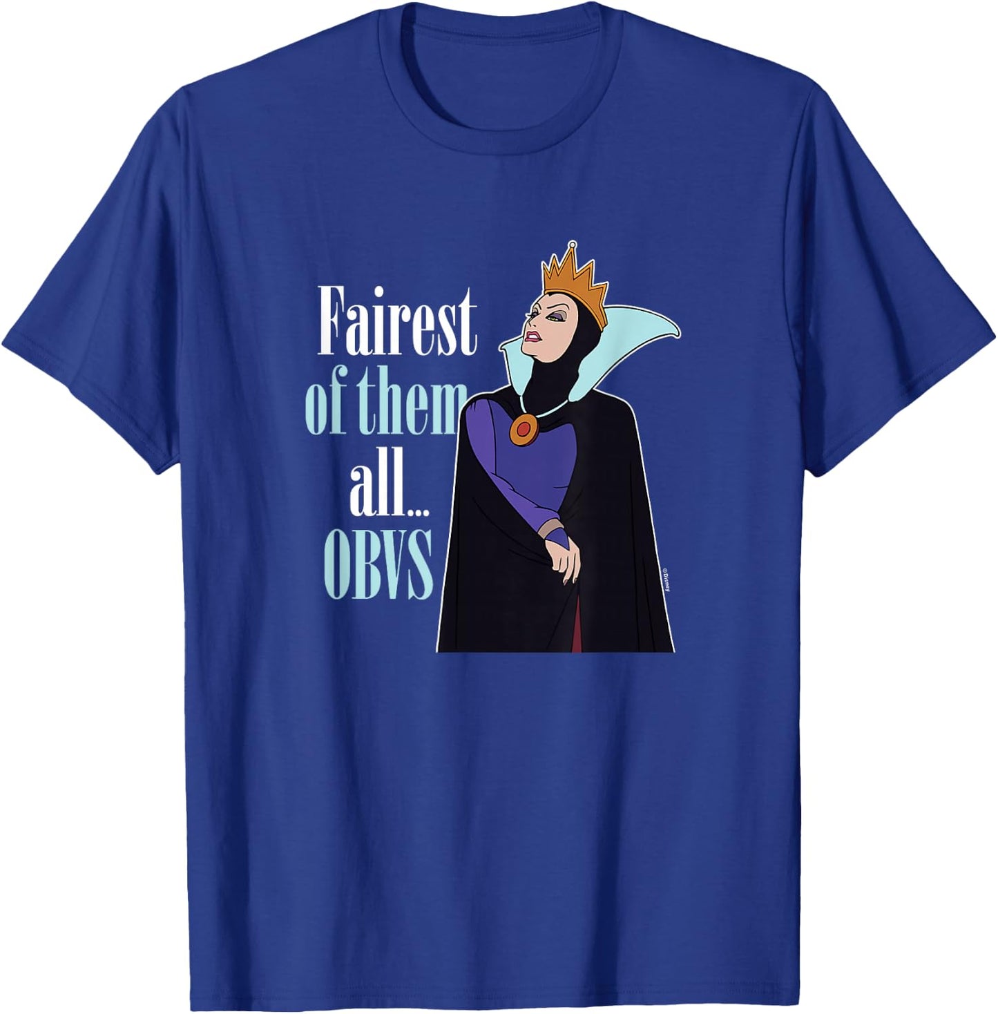 Disney Villians - Evil Queen Snow White Fairest of Them All T-Shirt - T-Shirt | Royal
