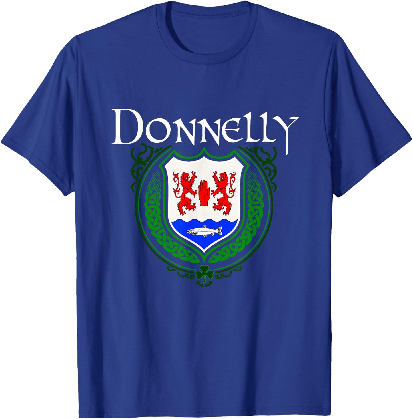 Donnelly Surname Irish Clan Tartan Badge Ireland T-Shirt - T-Shirt | Royal