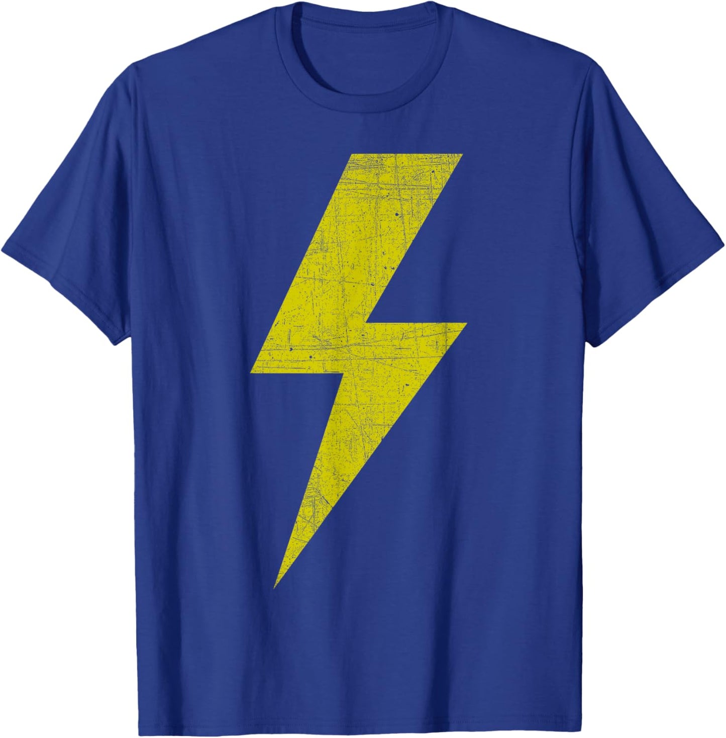 Yellow Team Bolt of Lightning Game Design T-Shirt - T-Shirt | Royal