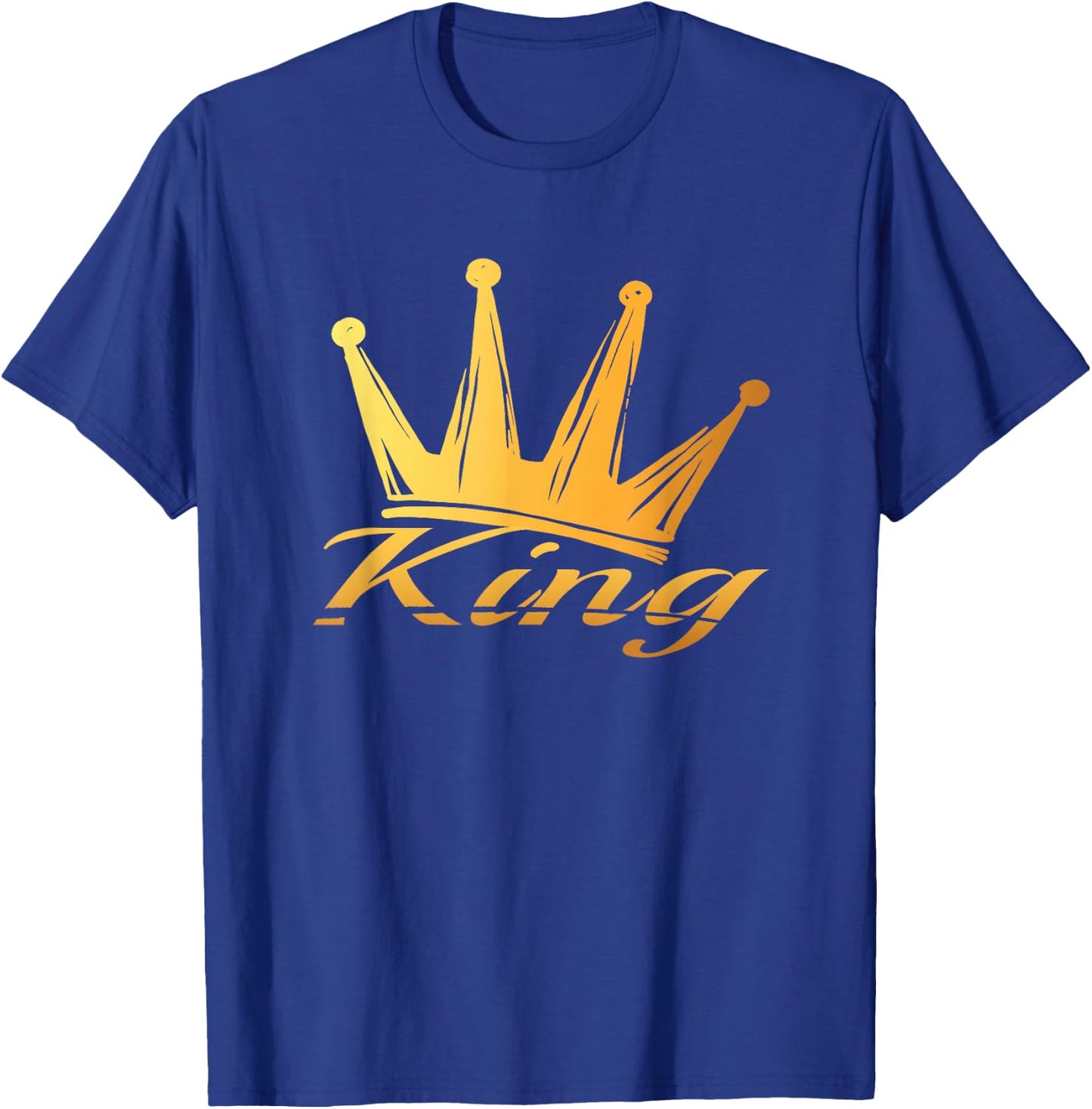 Crown with writing KING T-Shirt - T-Shirt | Royal