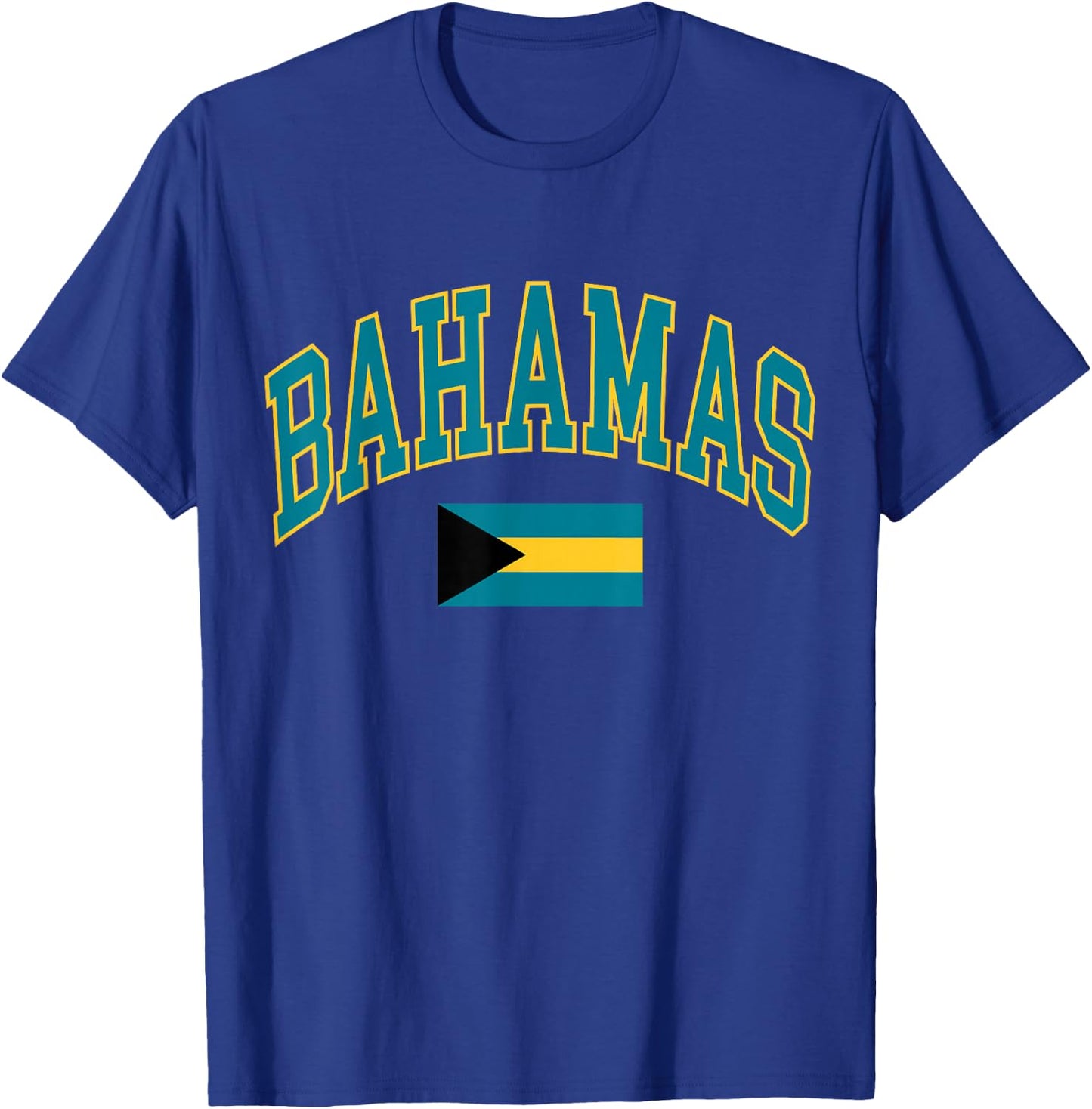 Bahamas Flag T-Shirt - T-Shirt | Royal