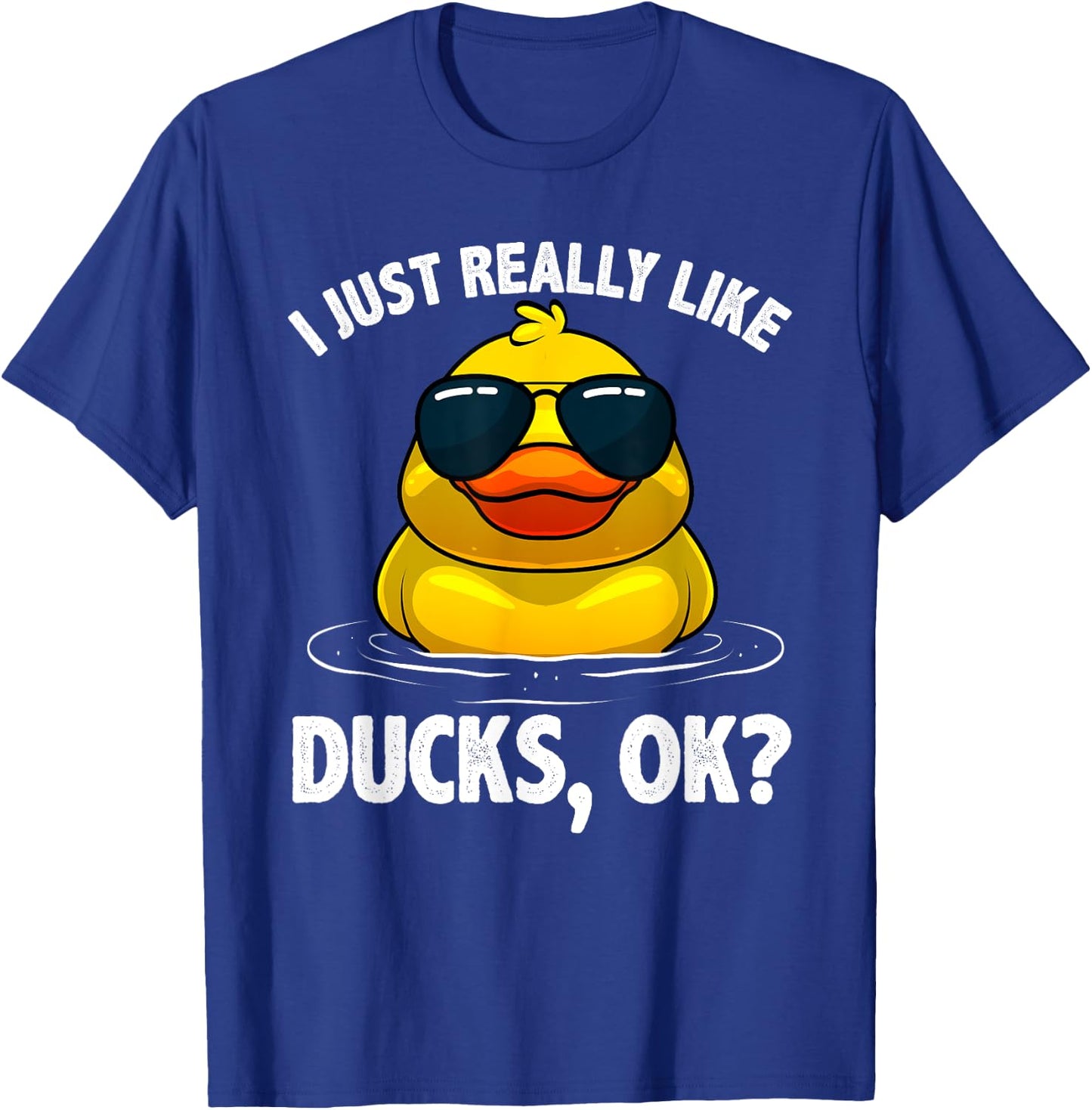 Cool Ducks Women Duck Lovers Owner Duck Hunting Bird T-Shirt - T-Shirt | Royal
