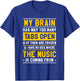 My Brain Has Way Too Many Tabs Open 4 Of Them Are Frozen T-Shirt - T-Shirt | Royal
