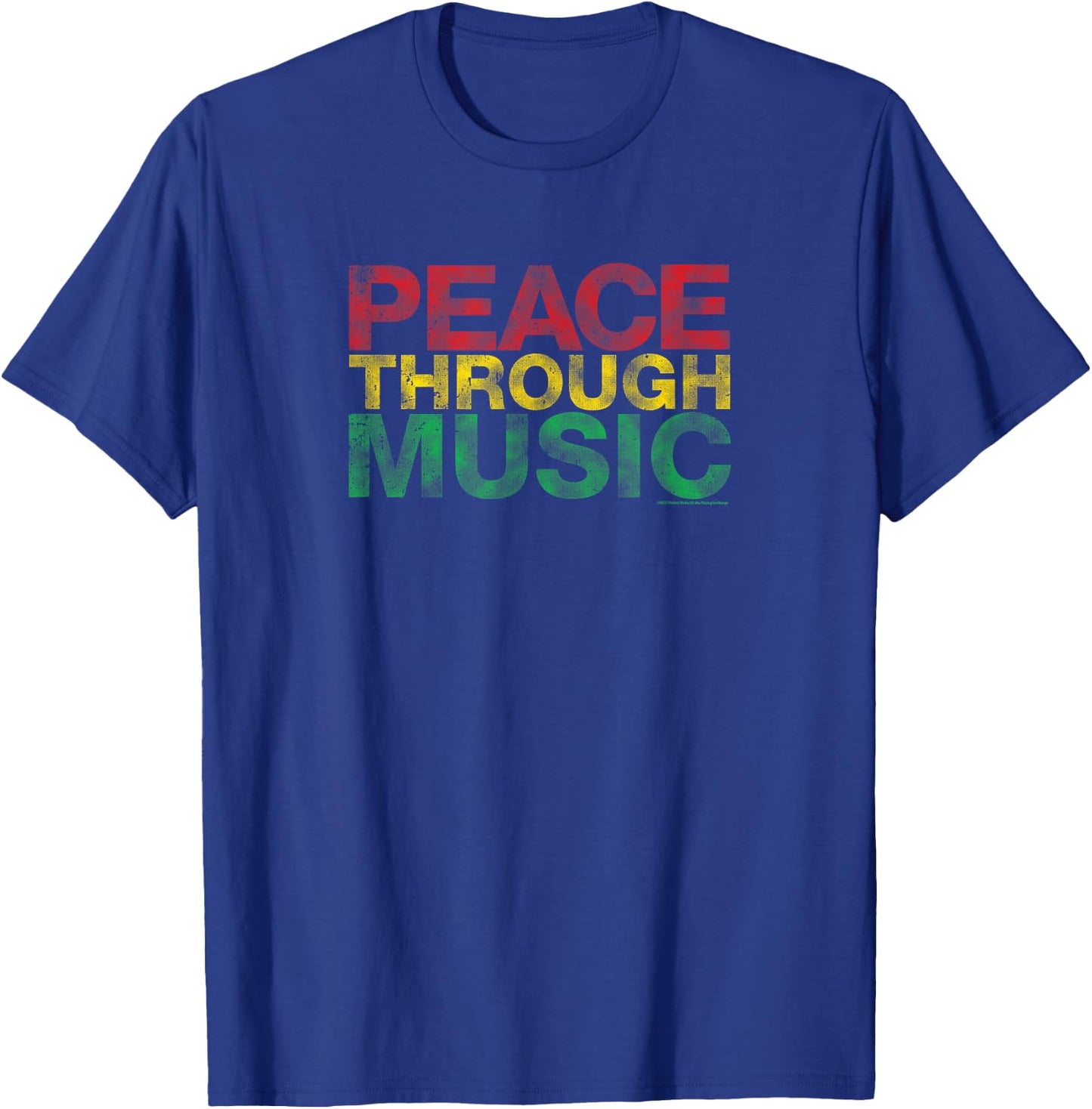 Playing for Change Peace Through Music T-Shirt - T-Shirt | Royal