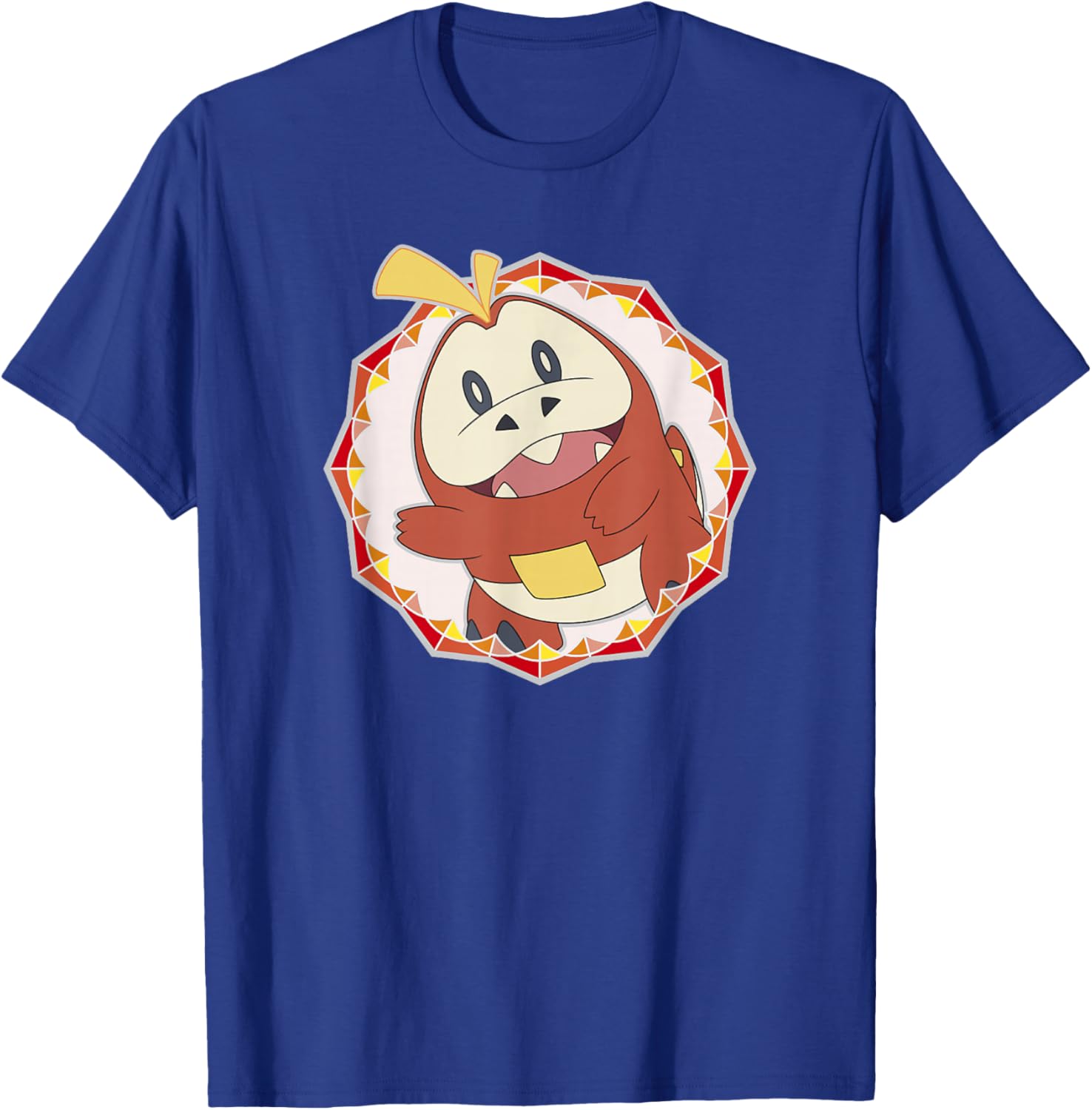 Pokémon Fuecoco Starter Scarlet and Violet Logo T-Shirt - T-Shirt | Royal