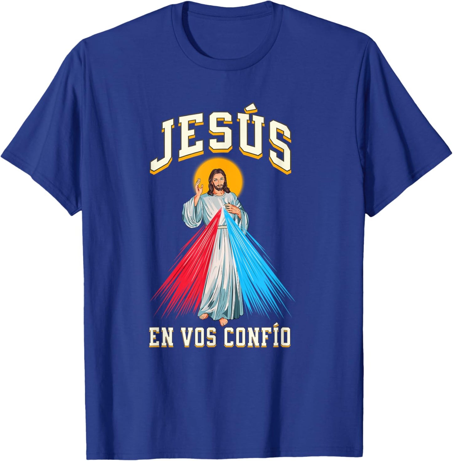 JESÚS en Vos Confío T-Shirt - T-Shirt | Royal