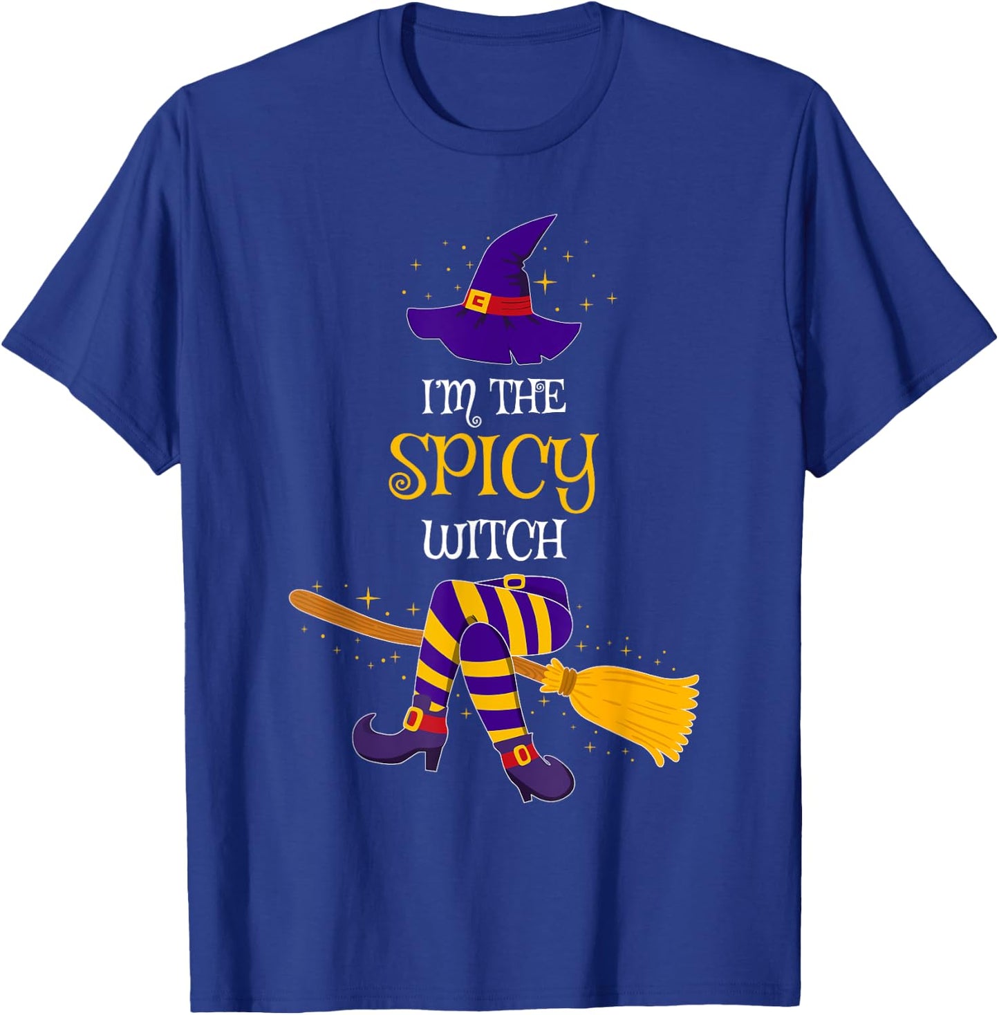 I’m The Spicy Witch Family Matching Costume Halloween T-Shirt - T-Shirt | Royal