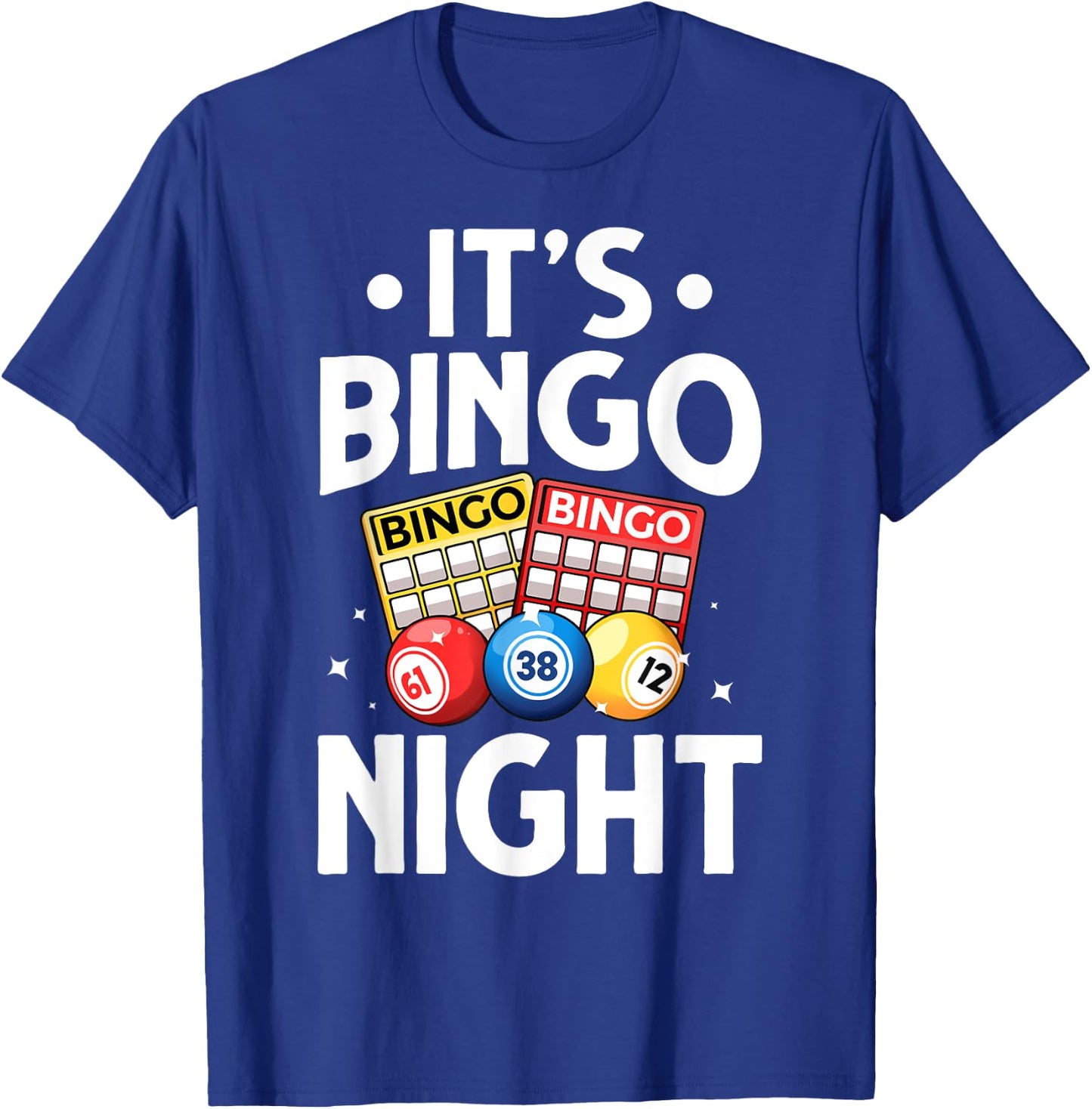 Cute Bingo Design Women Bingo Lovers Casino Gambling T-Shirt - T-Shirt | Royal