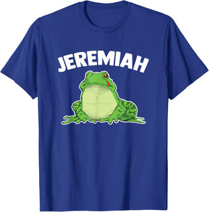Jeremiah Bullfrog - Funny Saying Music Lover Musician Music T-Shirt - T-Shirt | Royal