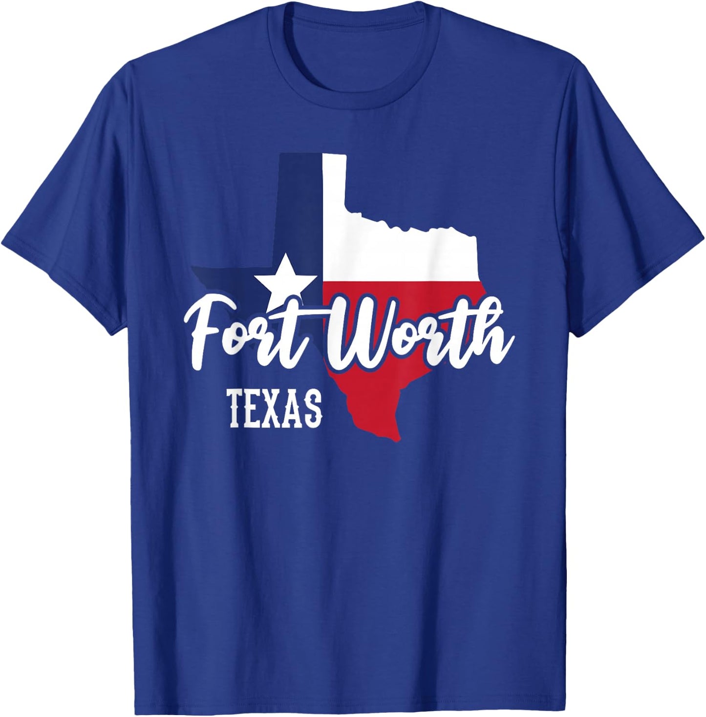 Fort Worth Texas Pride T-Shirt - T-Shirt | Royal