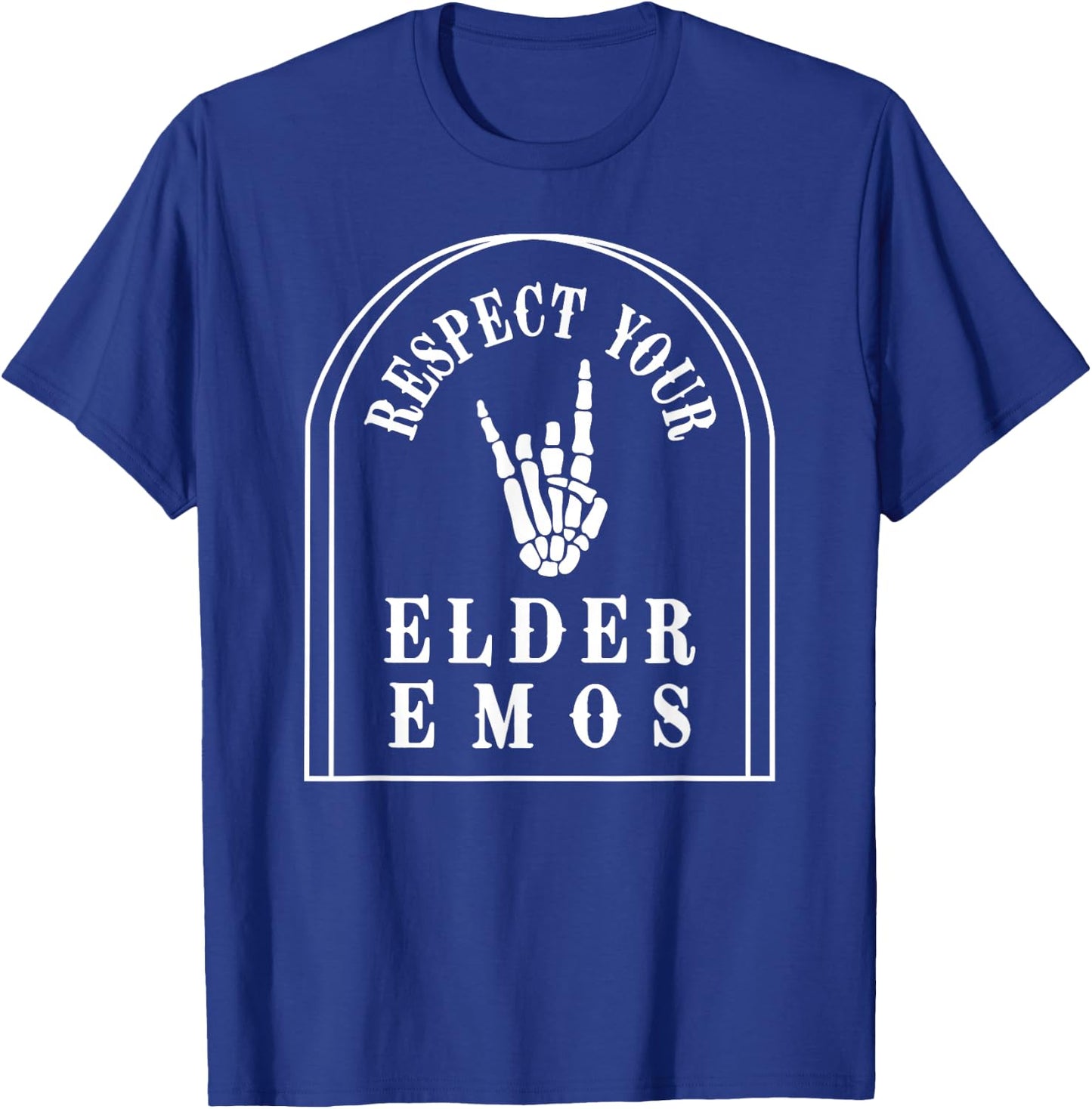 Respect Your Elder Emos T-Shirt - T-Shirt | Royal