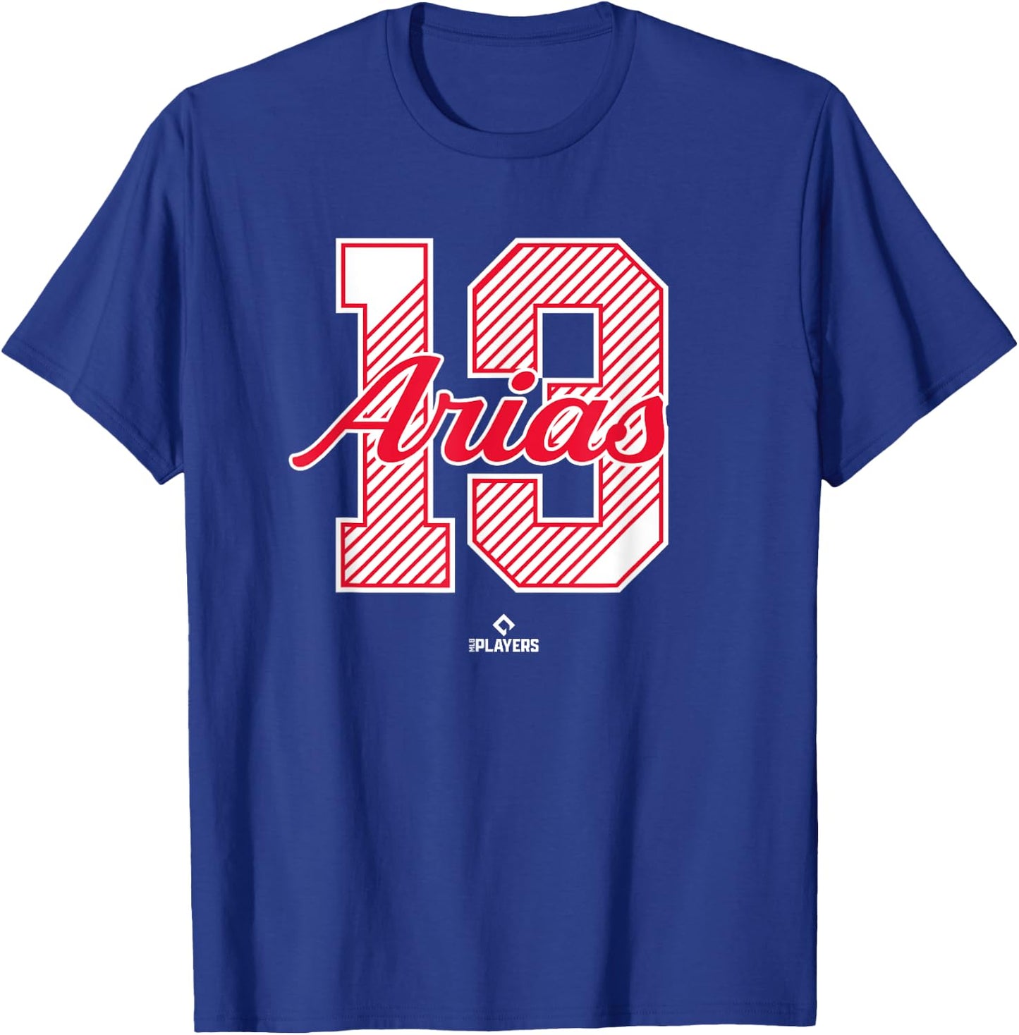 Gabriel Arias 13 Cleveland MLBPA T-Shirt - T-Shirt | Royal