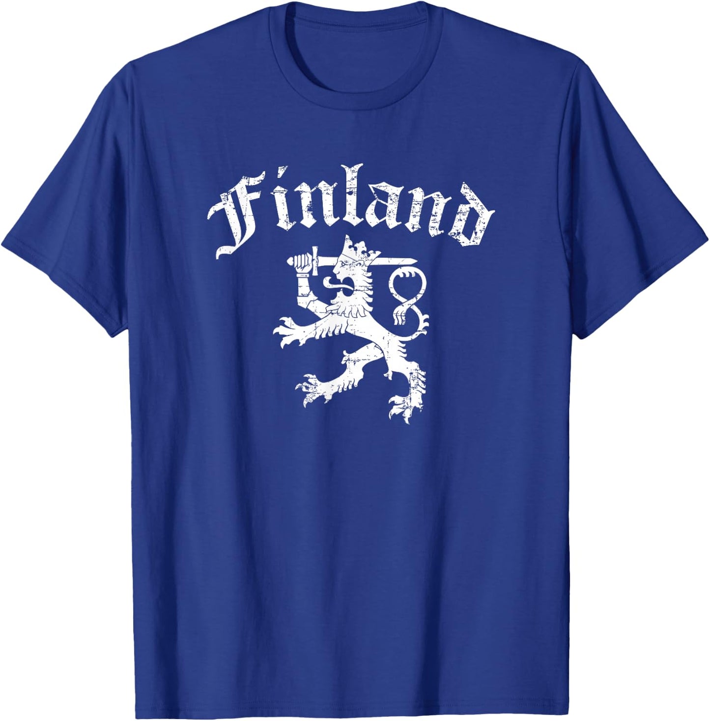 Finland Lion Symbol Finnish Pride T-Shirt - T-Shirt | Royal