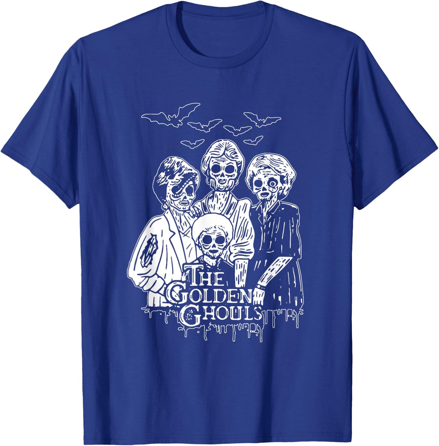 Funny Women The Golden Ghouls Funny Halloween Costumes T-Shirt - T-Shirt | Royal
