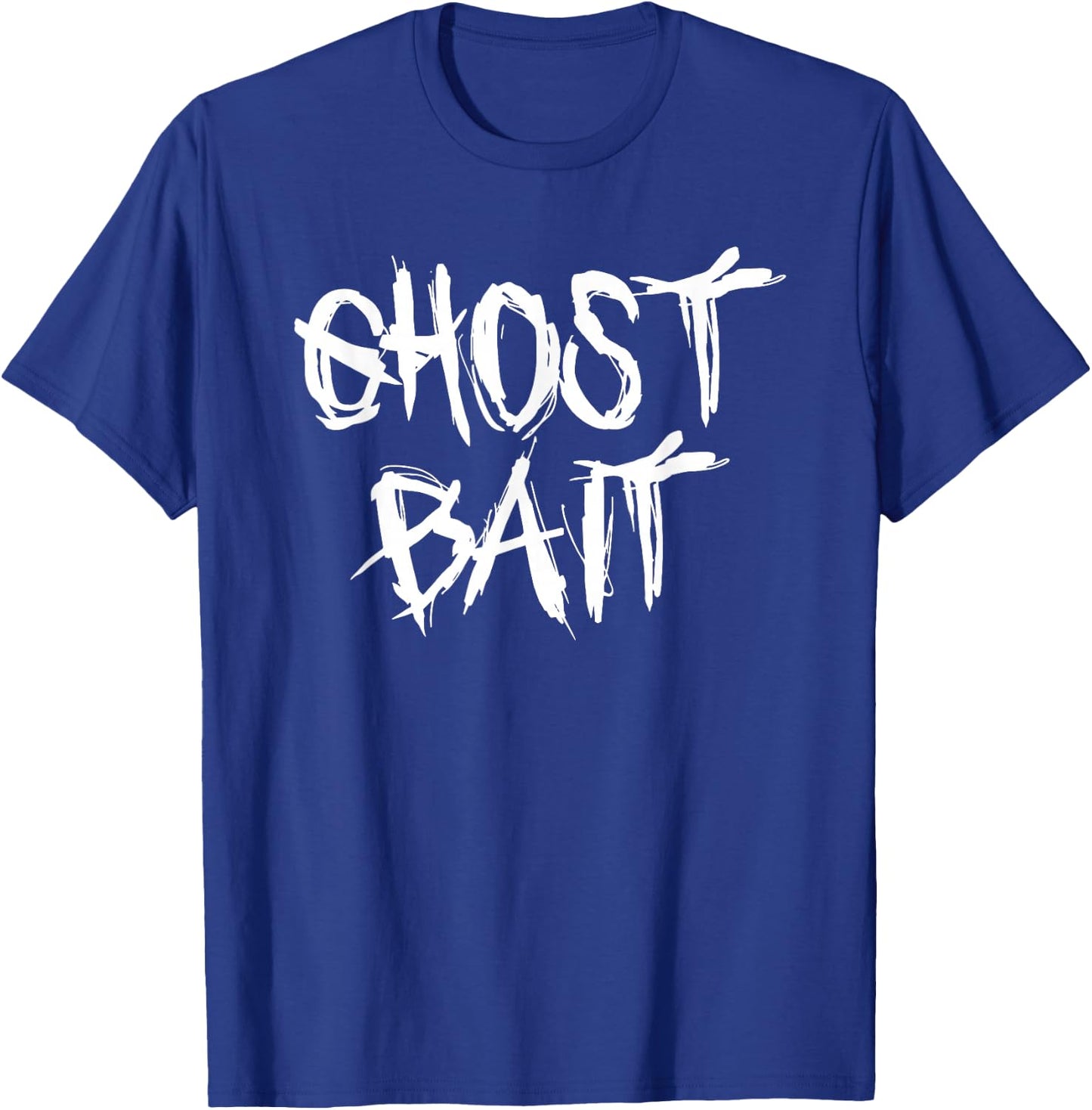 Paranormal Investigation Ghost Bait Haunted Ghost Hunter T-Shirt - T-Shirt | Royal