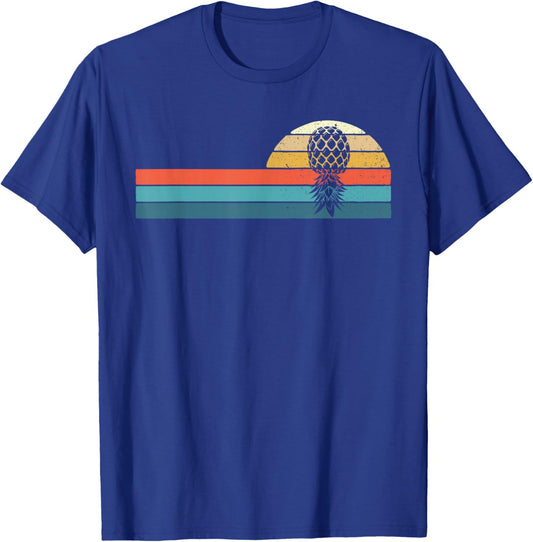 Upside Down Pineapple - Swinger Swinging Lifestyle T-Shirt - T-Shirt | Royal