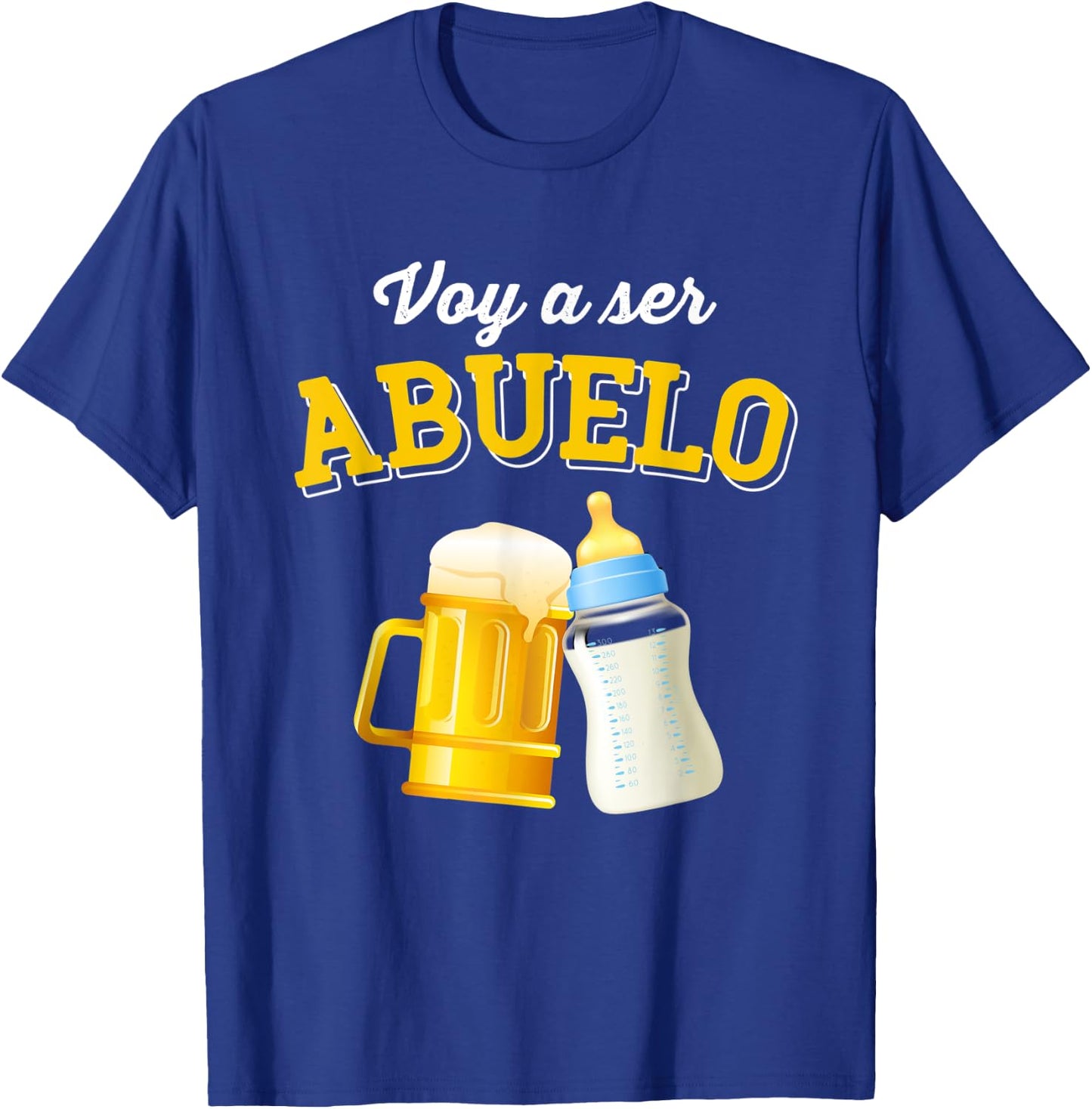 I'm going to be grandpa - future grandpa in 2021 beer bottle T-Shirt - T-Shirt | Royal