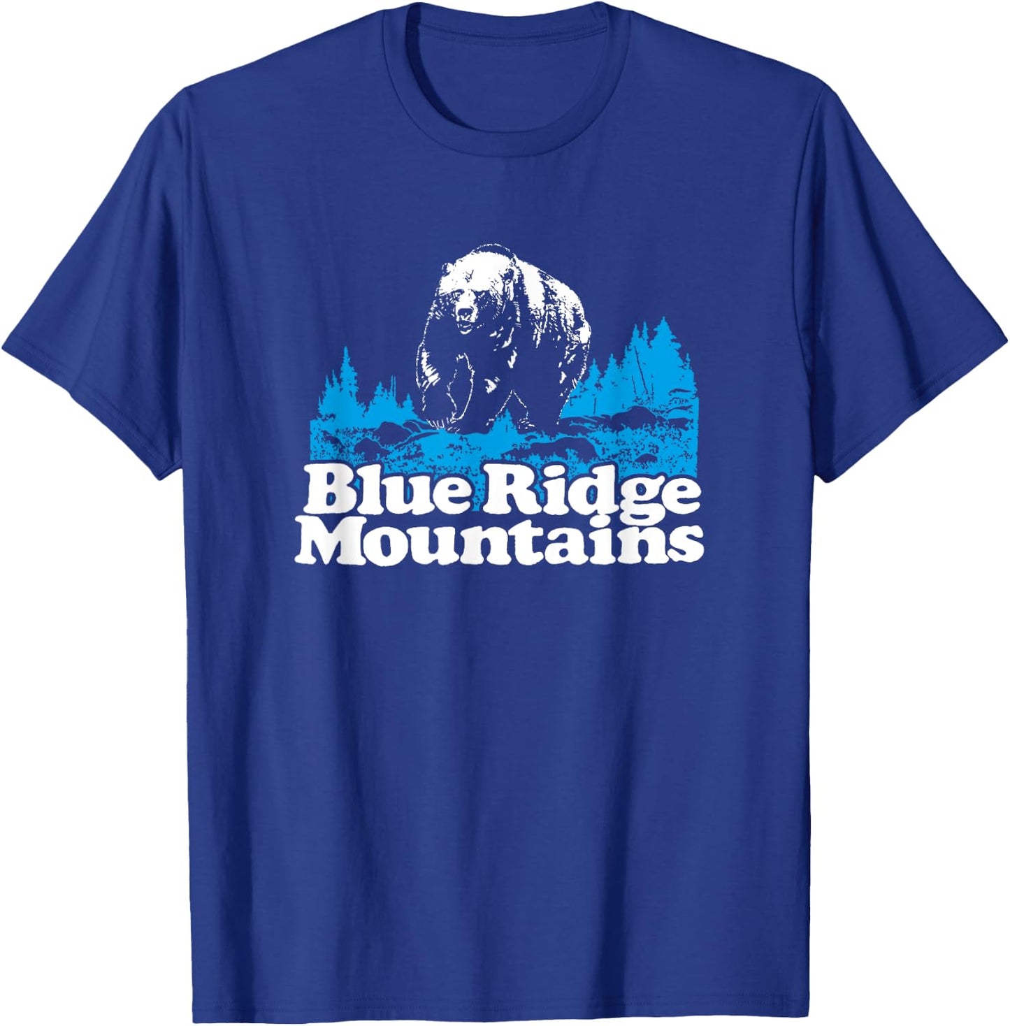 Blue Ridge Mountains National Park Bear T-Shirt - T-Shirt | Royal