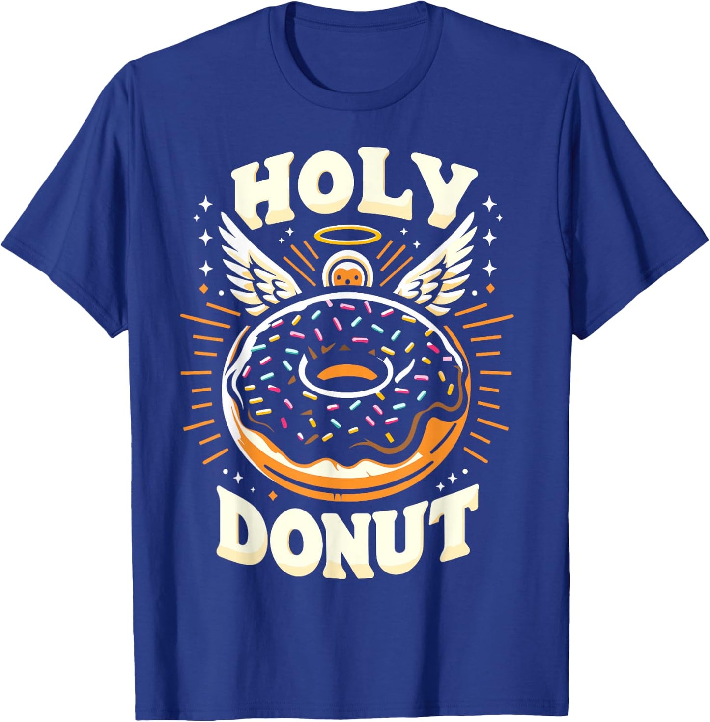 Holy Donut Christian For Donut Lovers Funny T-Shirt - T-Shirt | Royal