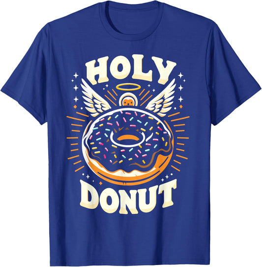 Holy Donut Christian For Donut Lovers Funny T-Shirt - T-Shirt | Royal