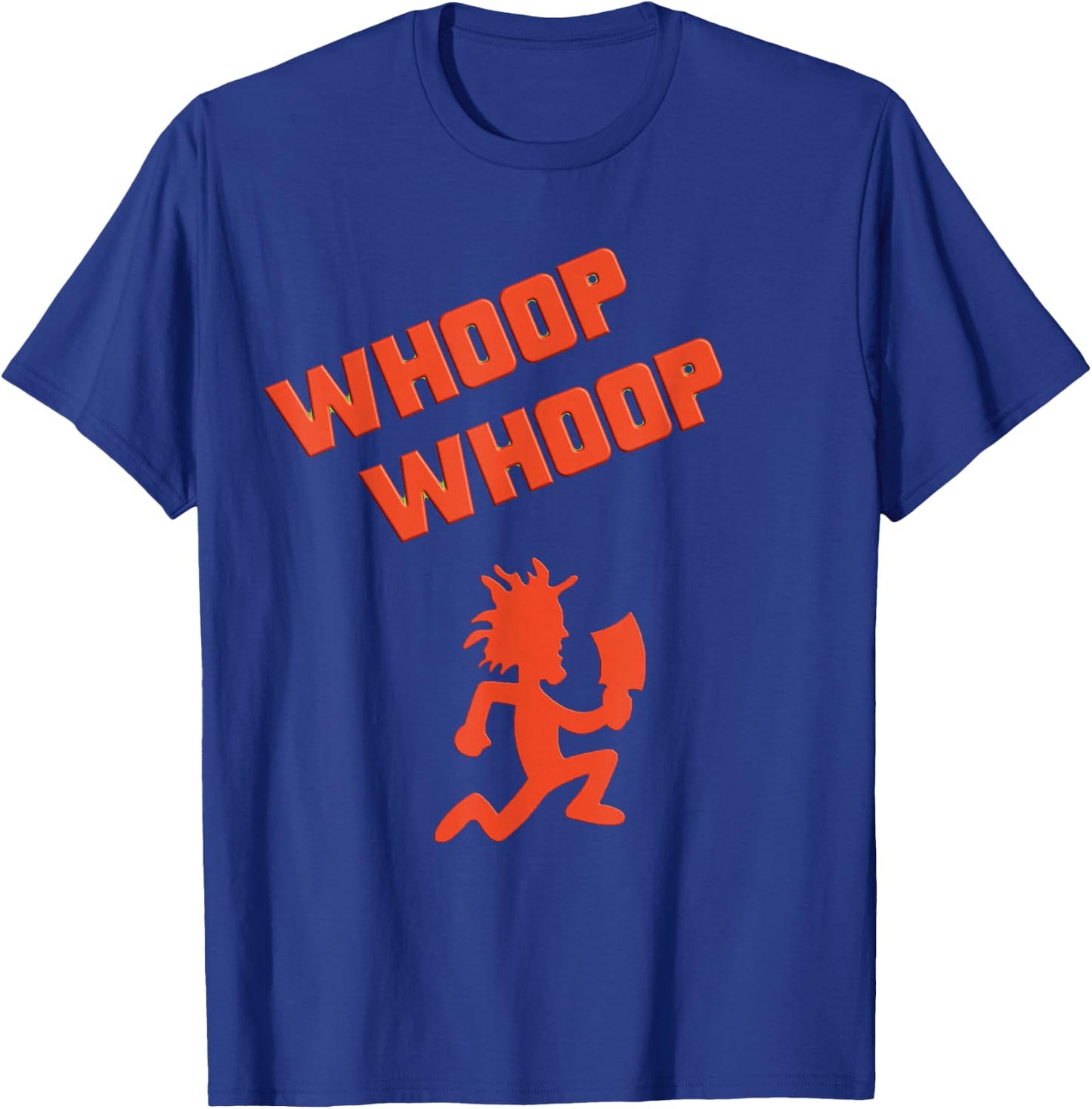 Juggalette ICP Whoop Man Extreme Colors Design T-Shirt - T-Shirt | Royal