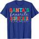 Santas Favorite Dispatcher Retro Christmas 911 Dispatcher T-Shirt - T-Shirt | Royal