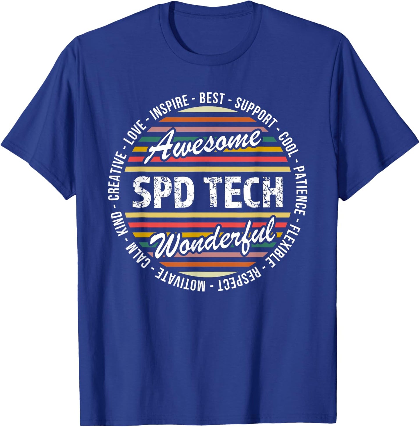 Sterile Processing Technician Shirt SPD Tech Week Gifts T-Shirt - T-Shirt | Royal