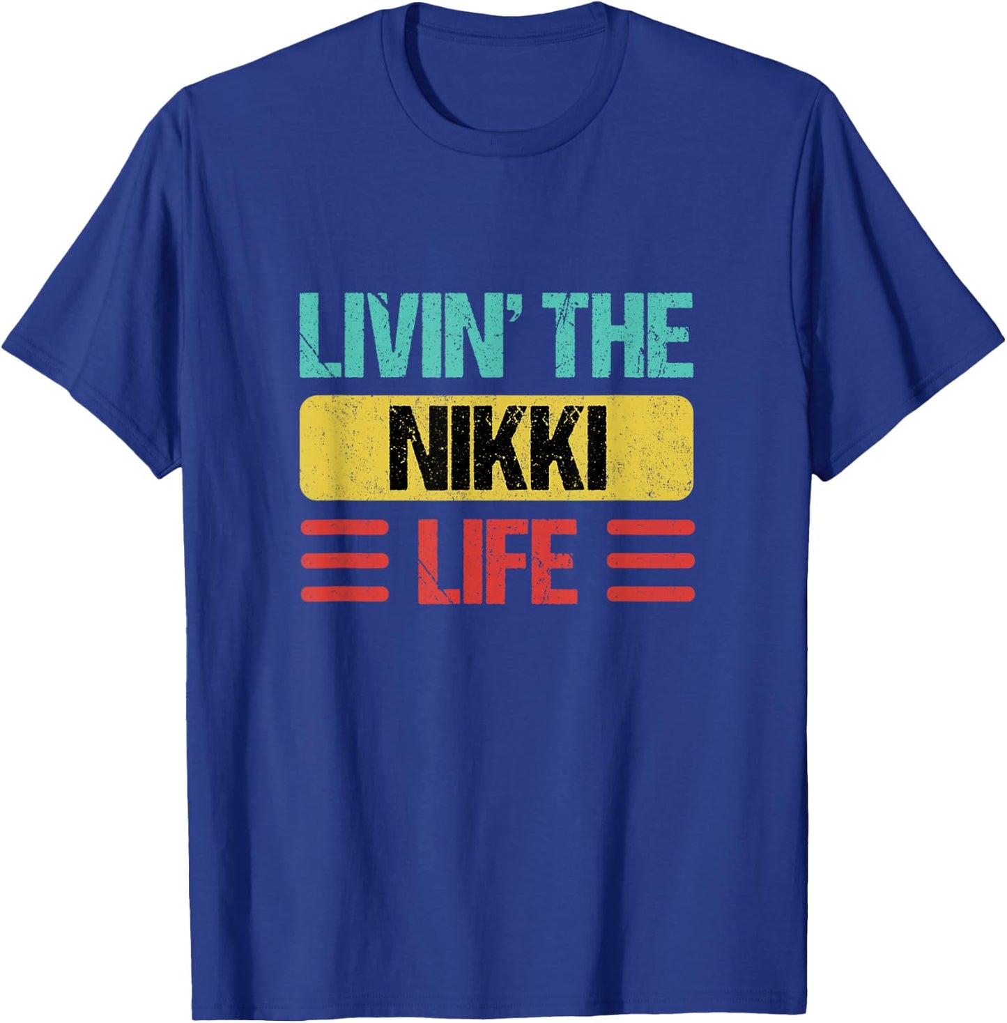 Nikki Name T-Shirt - T-Shirt | Royal