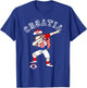Croatian Soccer Team Dabbing Boy Croatia Croatian Pride T-Shirt - T-Shirt | Royal
