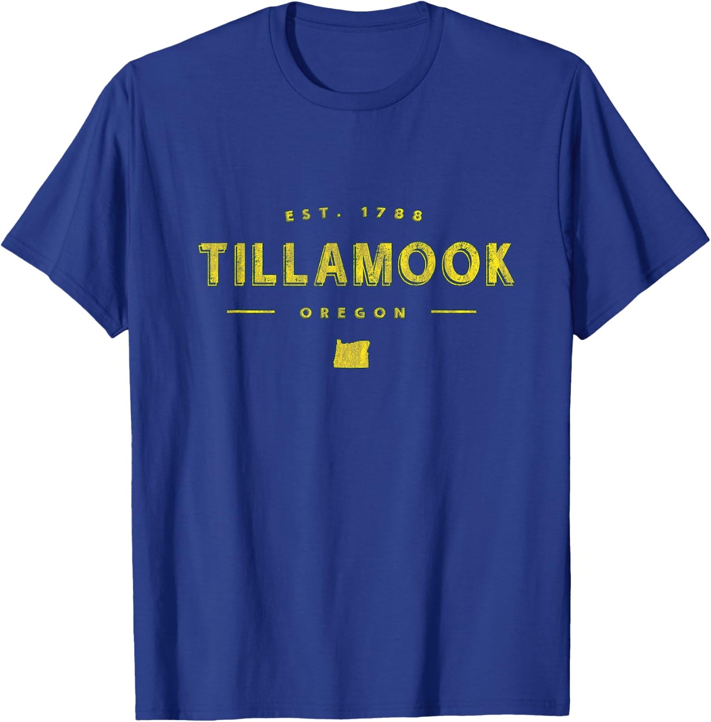Tillamook Oregon - Tillamook OR T-Shirt - T-Shirt | Royal
