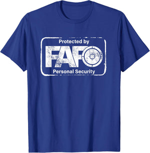 Funny F FAFO Around and Find Out for Republican Conservative T-Shirt - T-Shirt | Royal