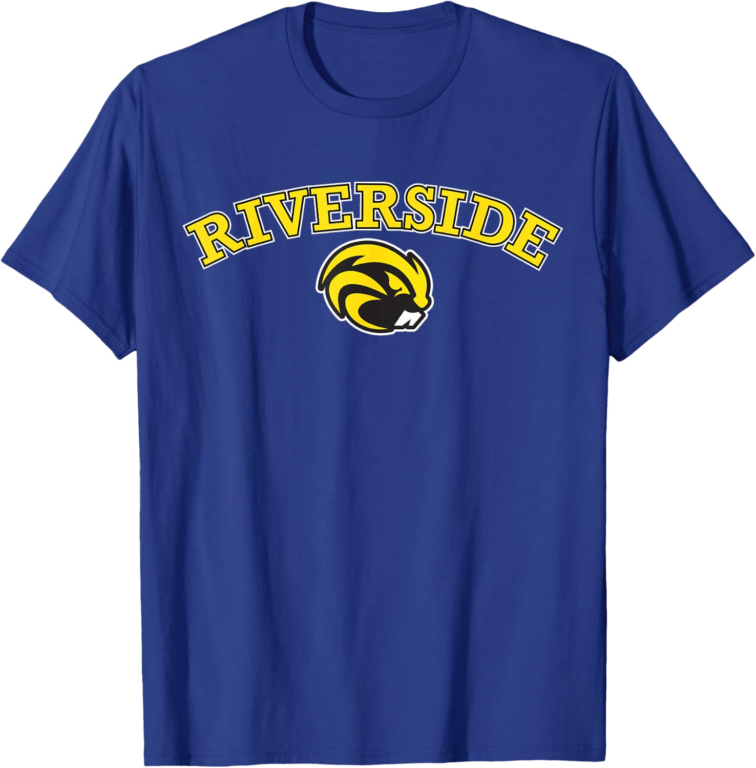 Riverside With Beaver T-Shirt - T-Shirt | Royal