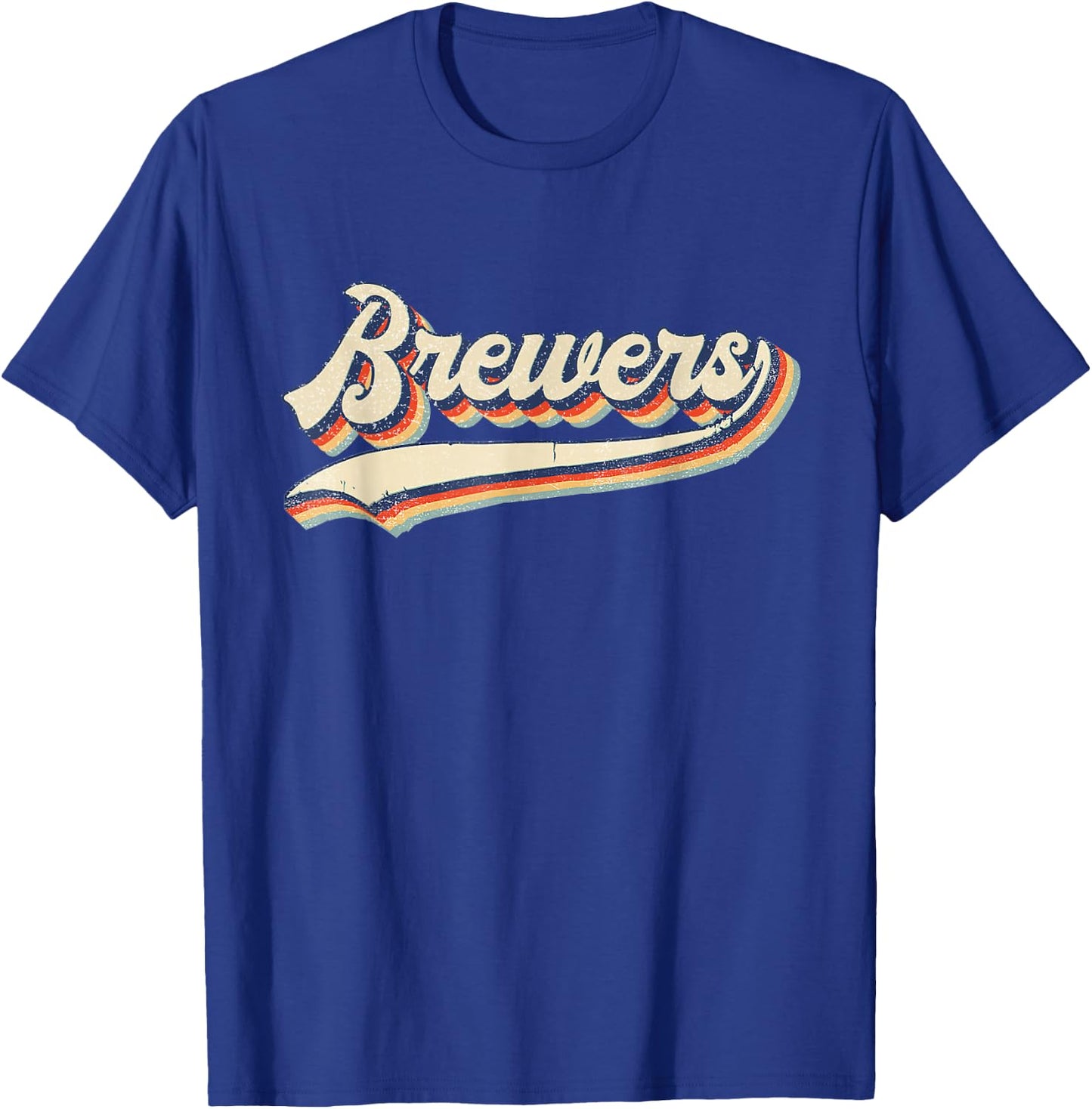 Brewers Name Retro Vintage Gift Women Boy Girl T-Shirt - T-Shirt | Royal
