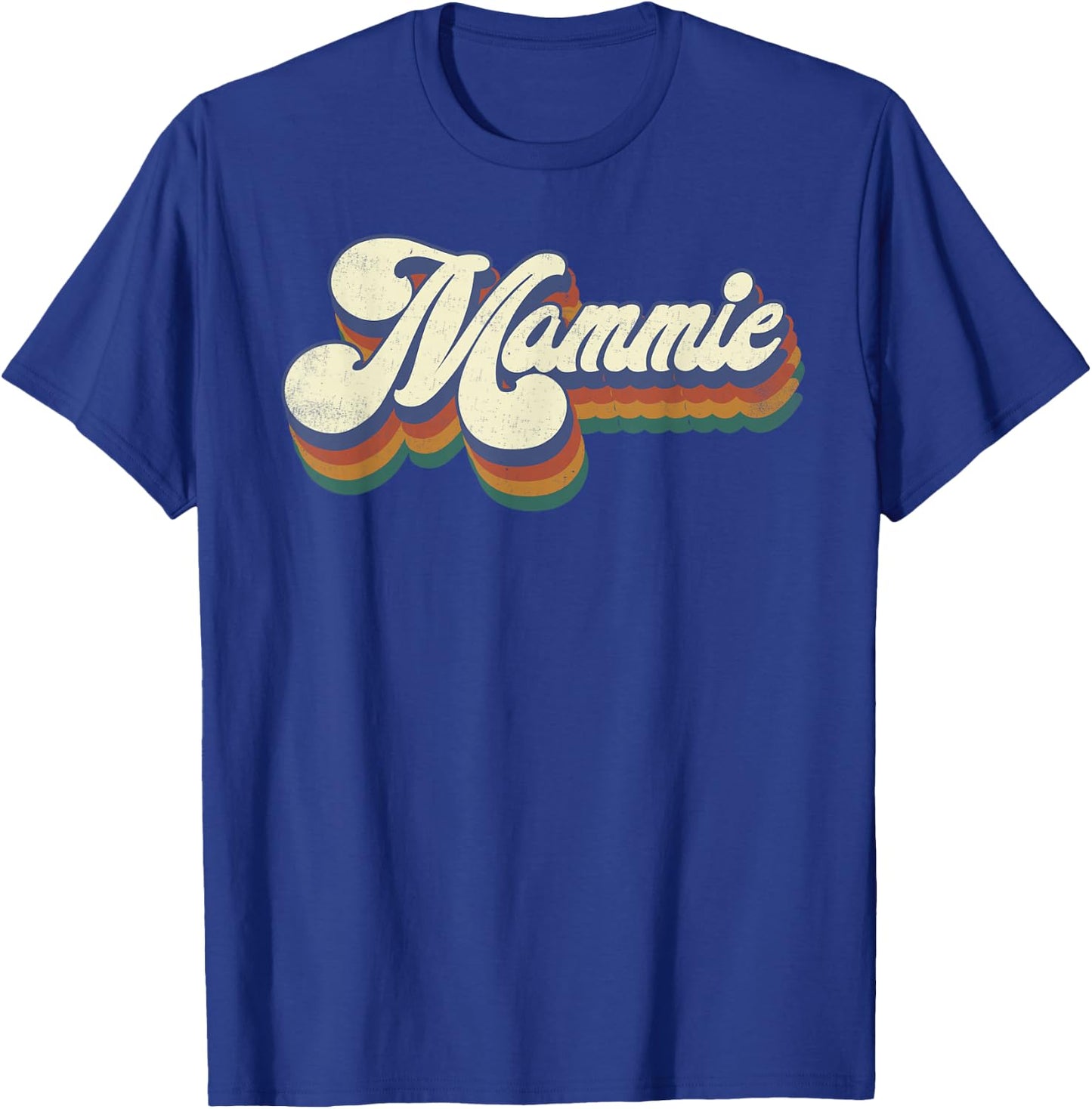 Mammie Gifts For Grandma Retro Vintage Mother's Day Mammie T-Shirt - T-Shirt | Royal