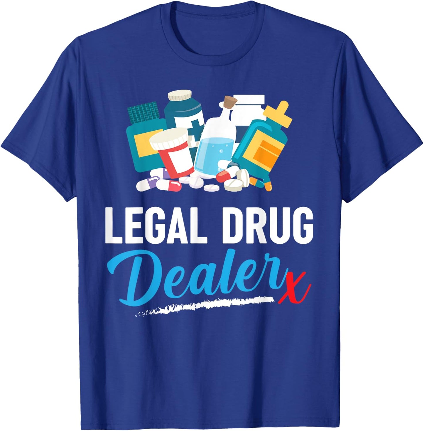 Nurse & Doctor -Adults Black Small T-Shirt - T-Shirt | Royal