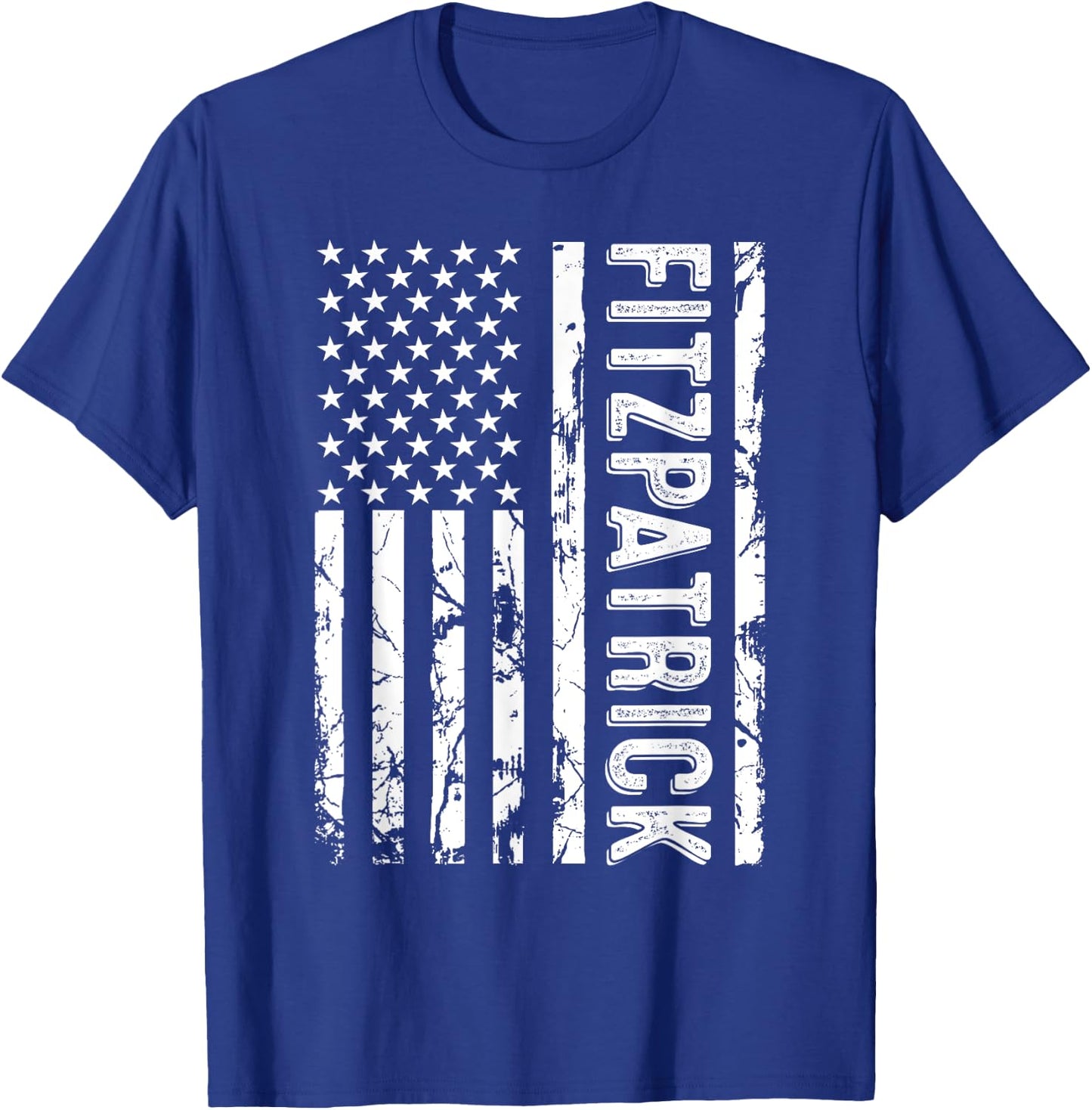 Fitzpatrick Last Name Funny Surname Team Family Reunion T-Shirt - T-Shirt | Royal