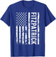 Fitzpatrick Last Name Funny Surname Team Family Reunion T-Shirt - T-Shirt | Royal