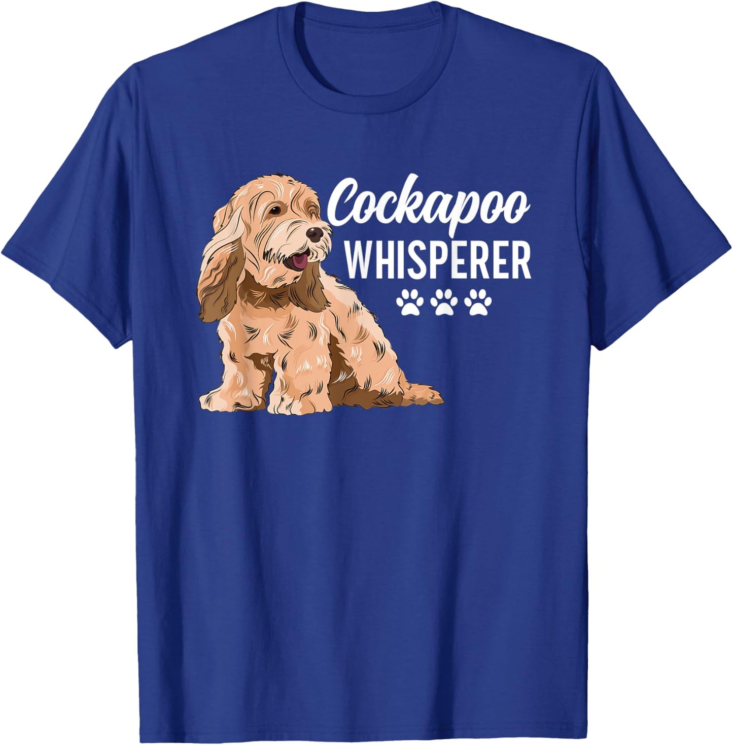 Cockapoo Whisperer Cockapoo Dog Owner T-Shirt - T-Shirt | Royal