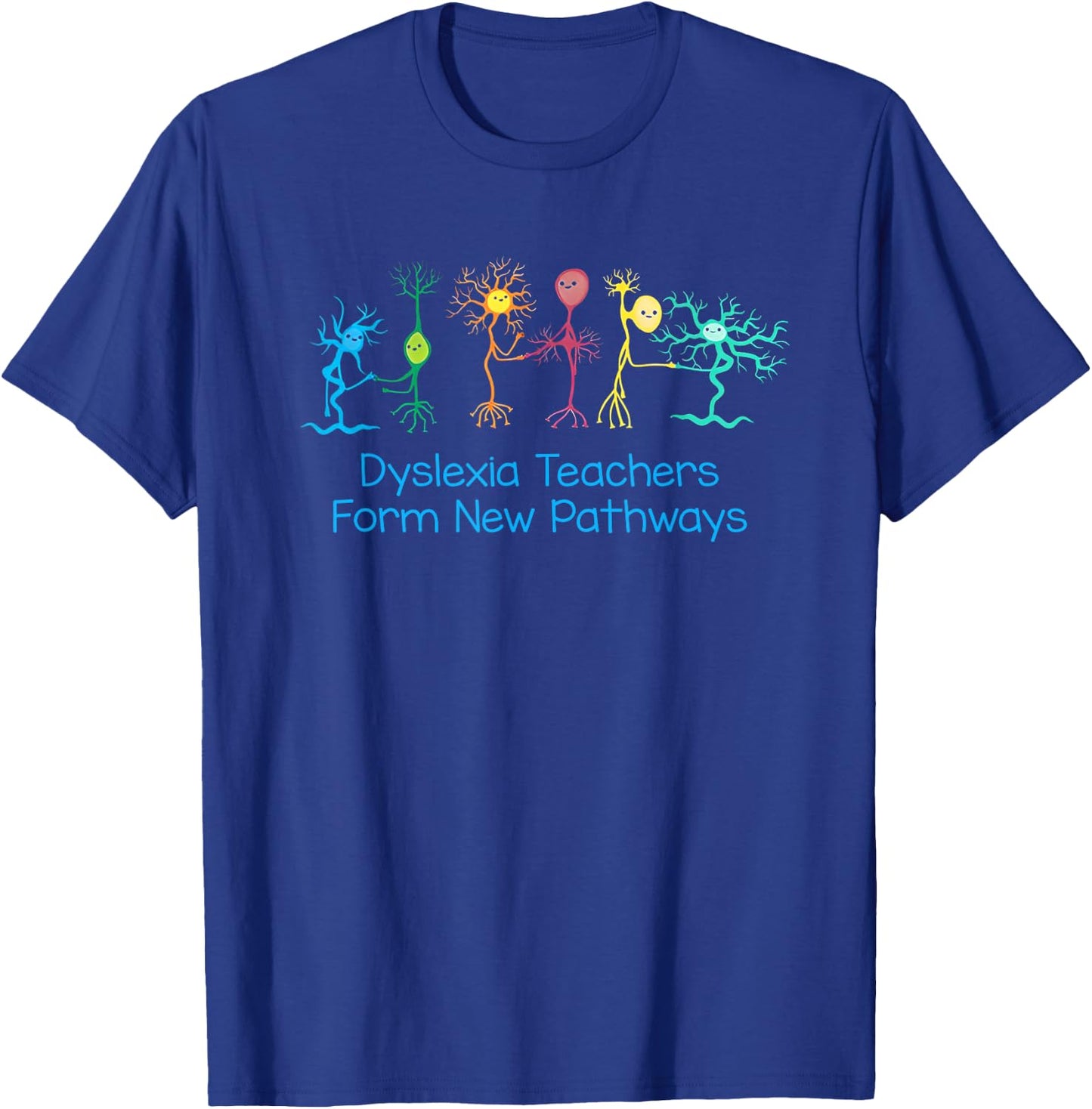 Dyslexia Specialist Teacher Squad Dyslexia Interventionist T-Shirt - T-Shirt | Royal