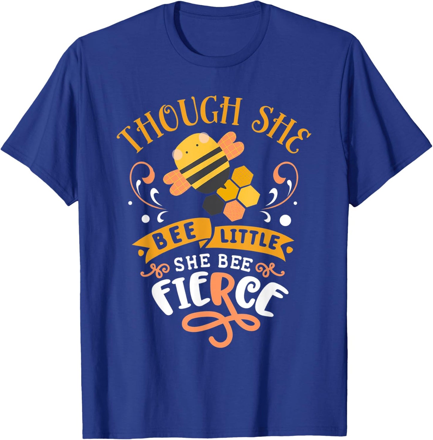 Fierce Little Bee T-Shirt - T-Shirt | Royal