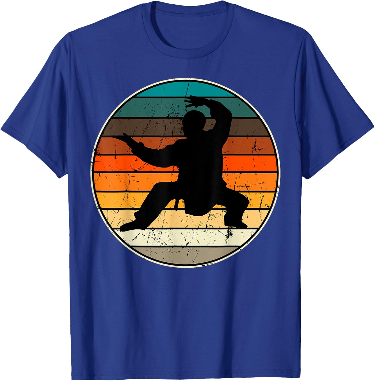 Kung Fu Martial Art Shaolin Monk T-Shirt - T-Shirt | Royal