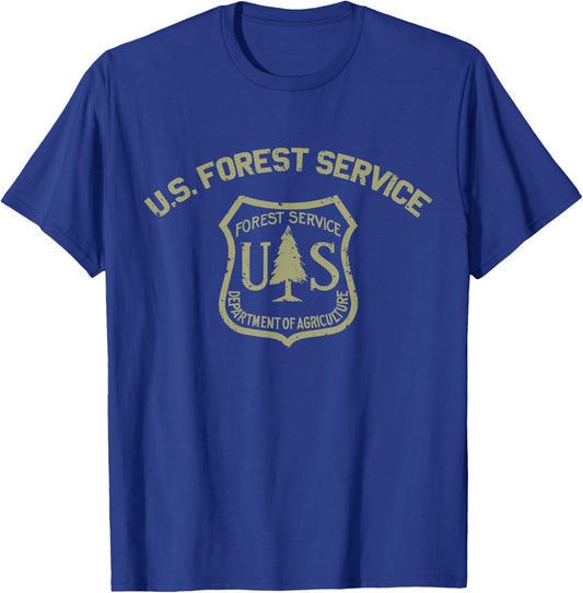 U.S. Forest Service - Wildfire Prevention T-Shirt - T-Shirt | Royal