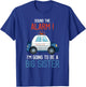 I'm Going To Be A Big Sister Police Car Baby Reveal Party T-Shirt - T-Shirt | Royal