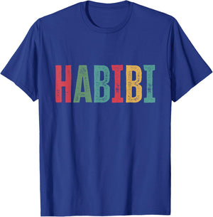 Habibi Darling Arabic T-Shirt - T-Shirt | Royal