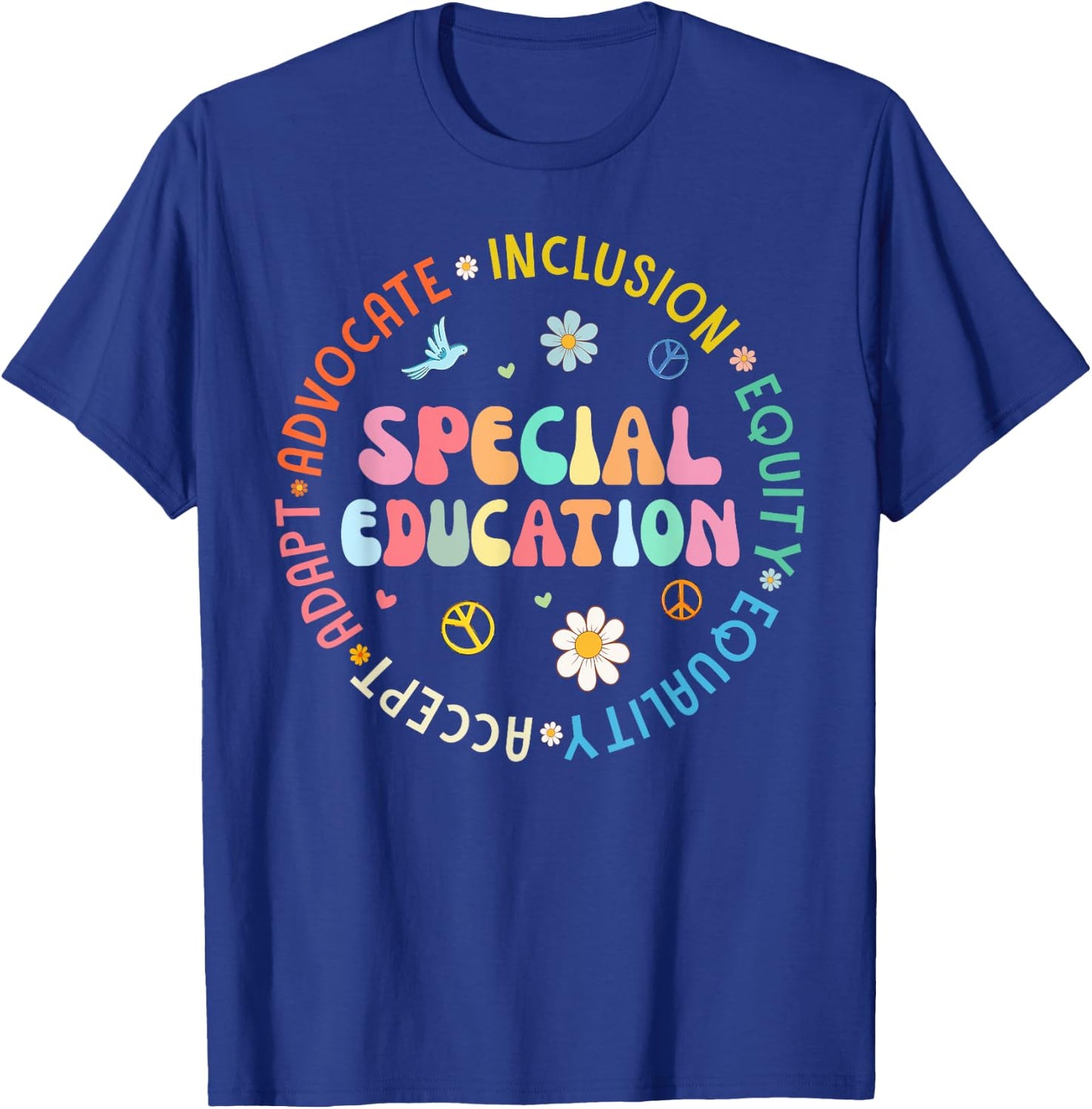Special Education Back To School Teacher T-Shirt - T-Shirt | Royal