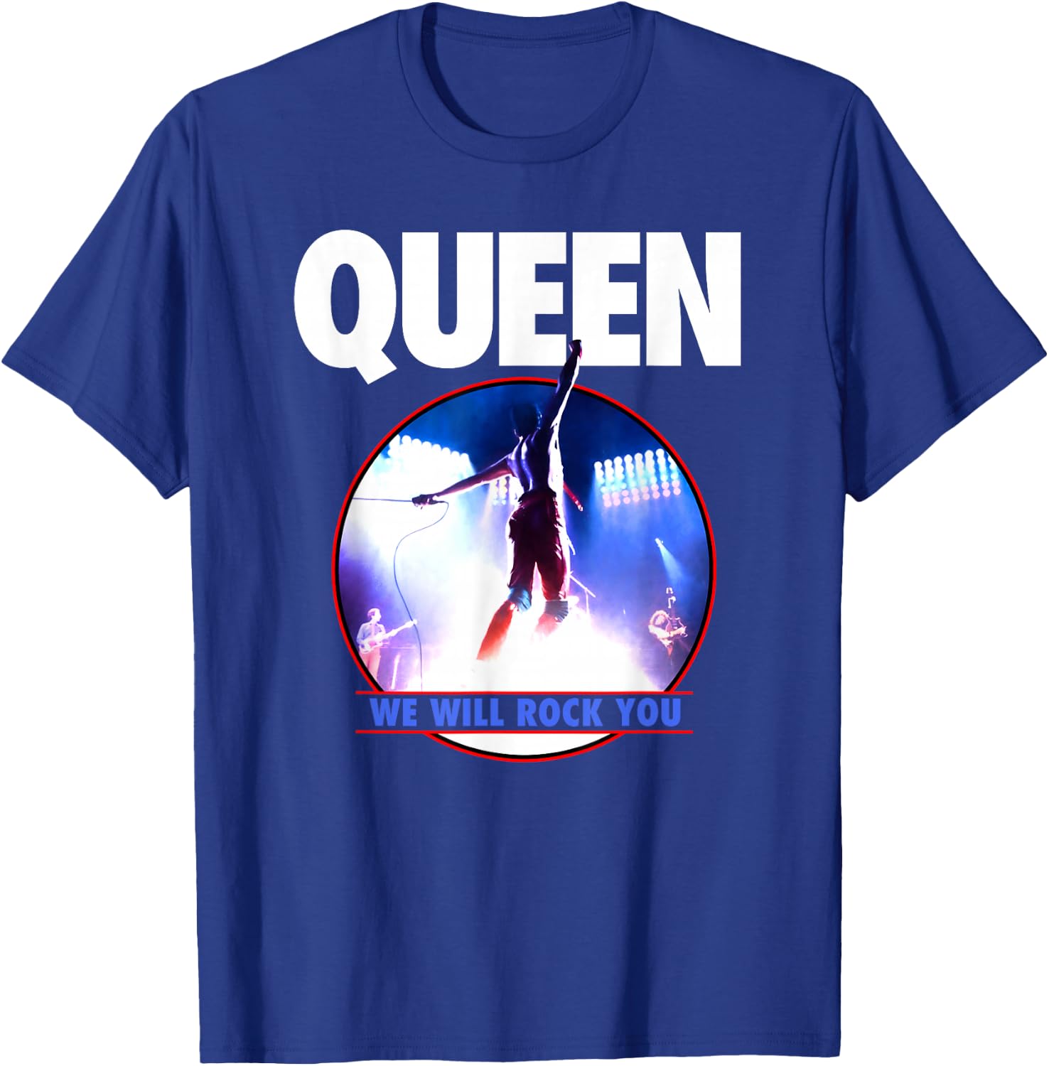 Official Queen Live Rock You T-Shirt - T-Shirt | Royal